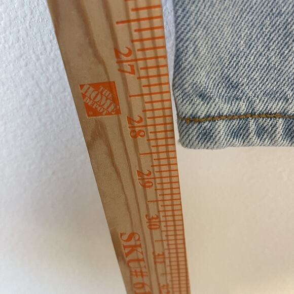 Vintage Levis 551 Jeans Womens 12 Relaxed Fit Tapered Leg Denim 90s Vintage - Picture 8 of 13